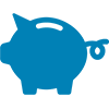 Icon Kostenersparnis gegenüber Standardprofilen