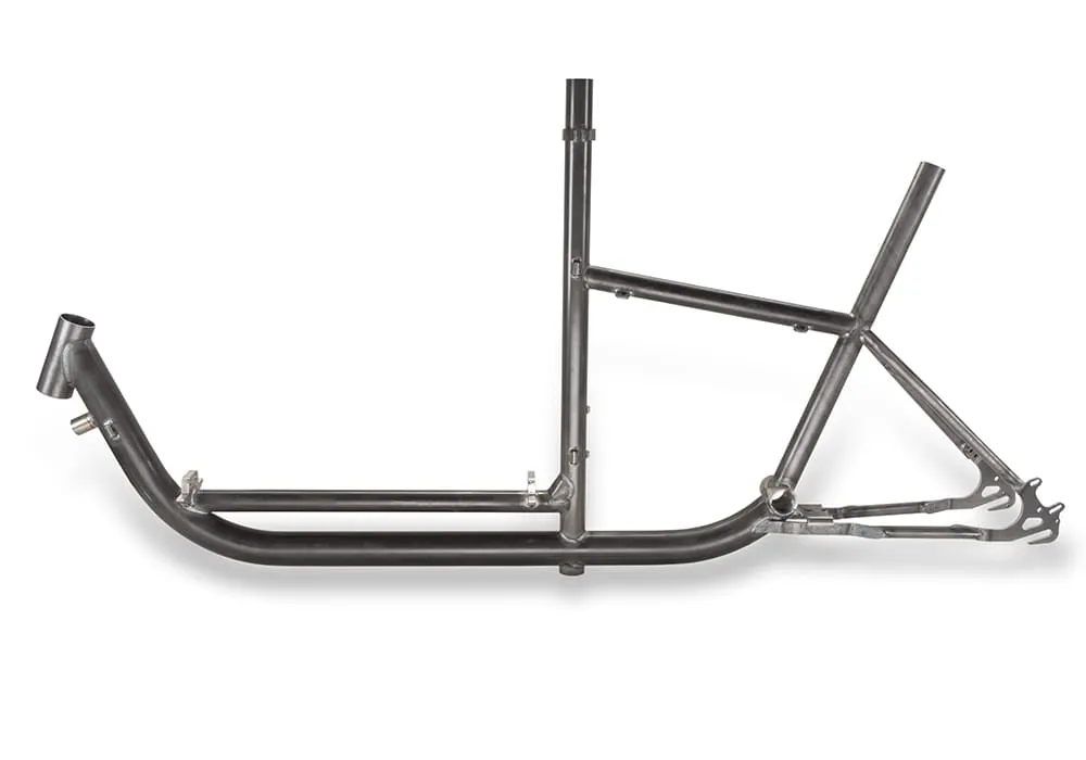 Metallverarbeitung für Fahrrad-Industrie Eine Baugruppe vor weißem Hintergrund – sie steht für die Metallverarbeitung bei RS-Metall.